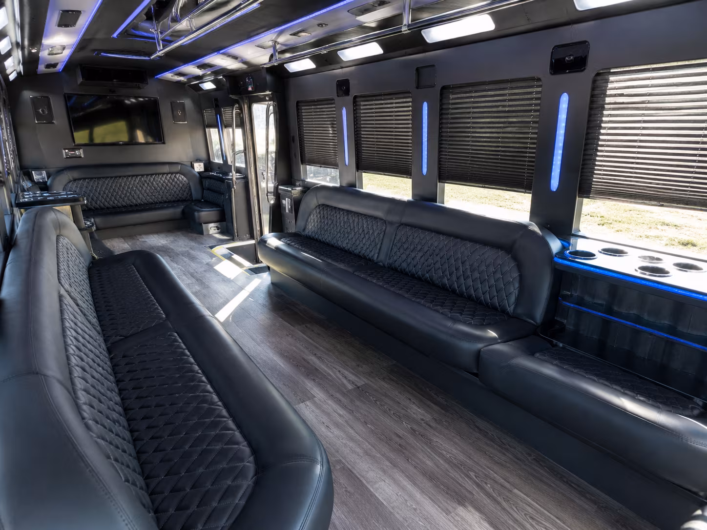 Moreno Valley Concert & Music Festival Transportation party bus exterior