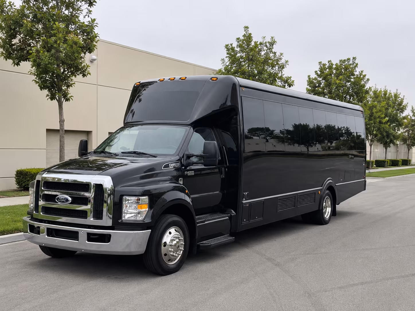 Moreno Valley Concert & Music Festival Transportation party bus exterior