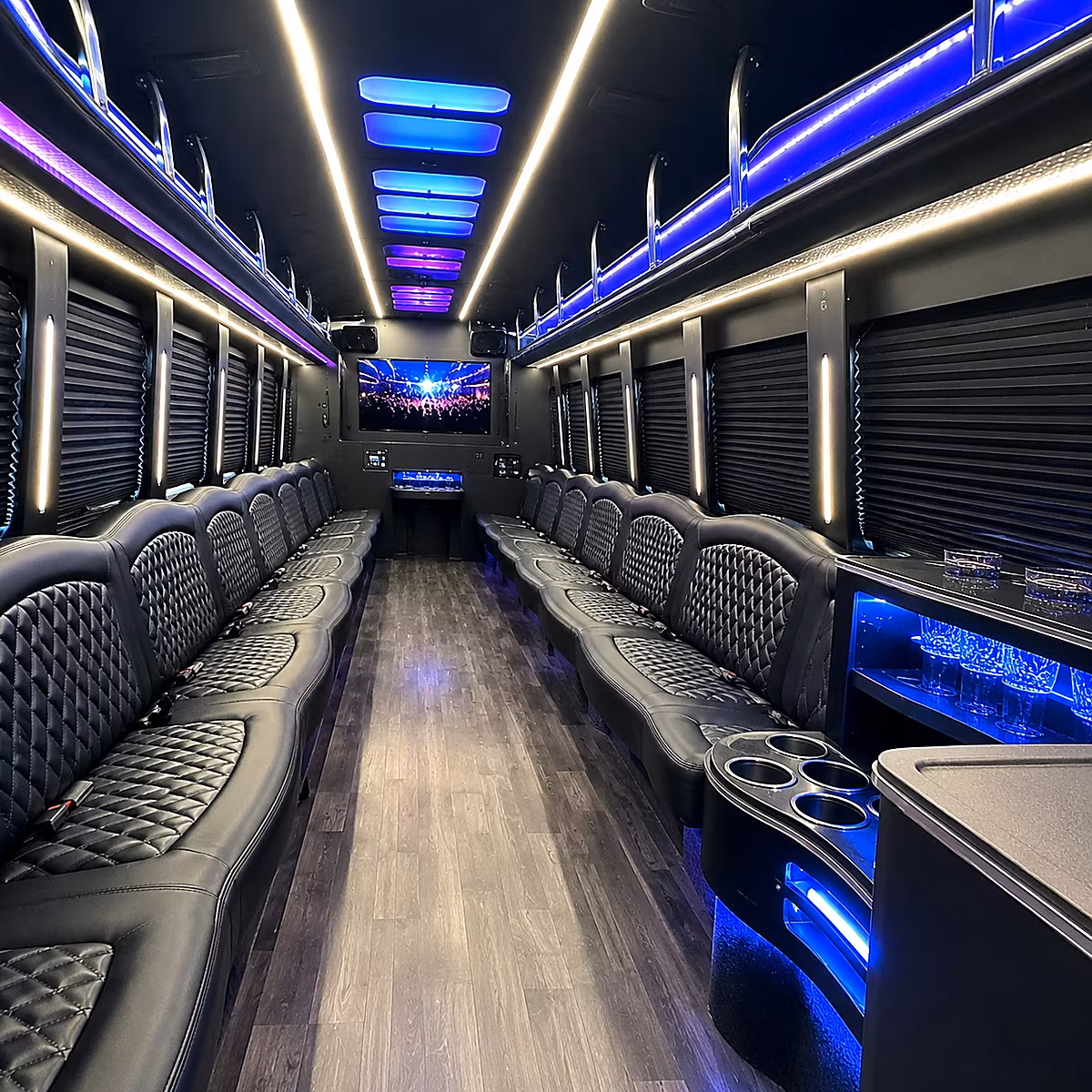 Moreno Valley Concert & Music Festival Transportation onboard seating