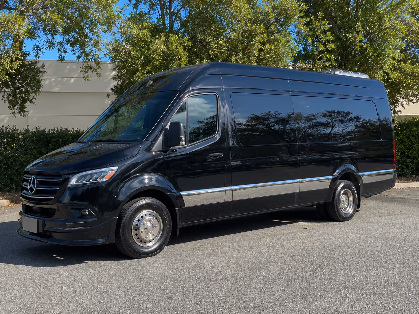 Moreno Valley Corporate Transportation party bus interior