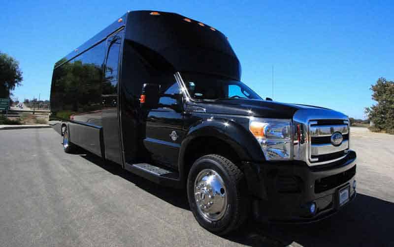 Anaheim 30 Passenger Party Bus Black
