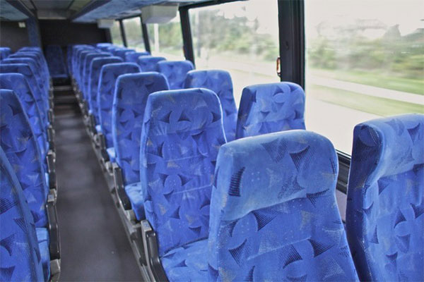 Anaheim 56 Passenger Motor Coaches Interior